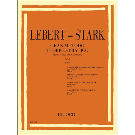 Lebert-Stark - Grande Metodo Vol.1 per Pianoforte