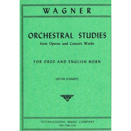 Wagner - Studi Orchestrali  per Oboe e Corno Inglese