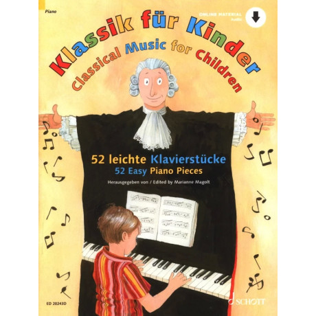 Classical Music for Children for Piano With CD