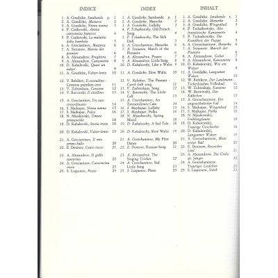 Facili Composizioni Di Autori Russi E Sovietici Per Pianoforte Facili Composizioni Di Autori Russi E Sovietici Per Pianoforte