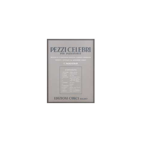 Pezzi celebri Fascicolo 1 Per Pianoforte