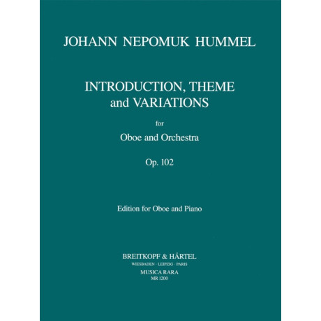 Hummel - Introduzione Tema e Variazioni Oboe e Pf.