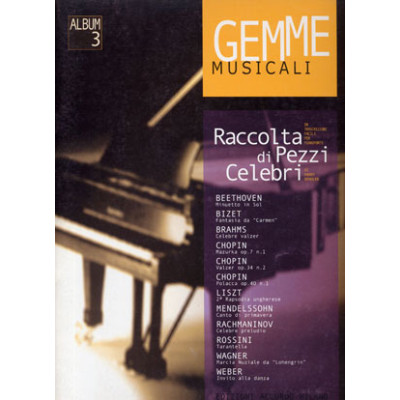 Gemme Musicali Vol.3 Per Pianoforte