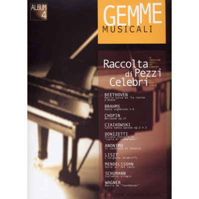 Gemme Musicali Vol.4 Per Pianoforte