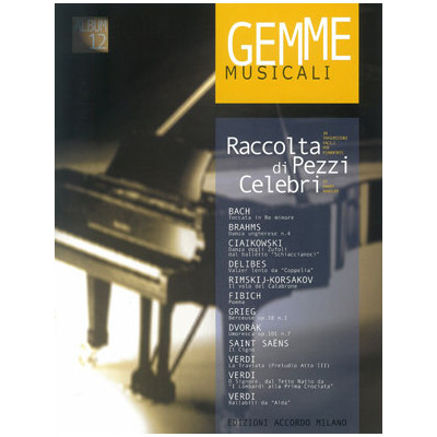 Gemme Musicali Vol.12 Per Pianoforte