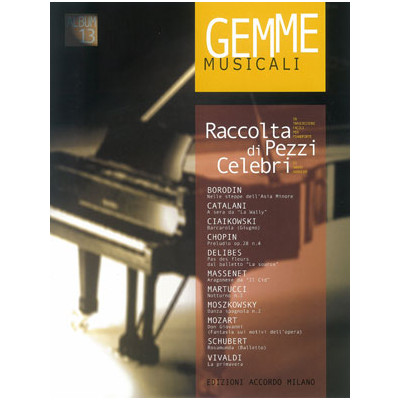 Gemme Musicali Vol.13 Per Pianoforte