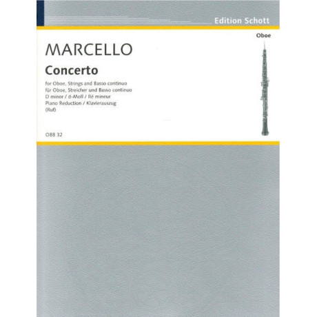 Marcello - Concerto in Re Minore per Oboe e Piano