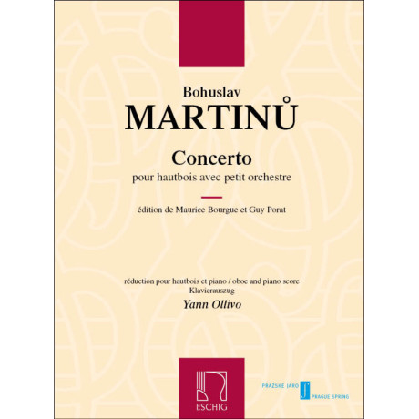 Martinu -  Concerto per Oboe e Pianoforte