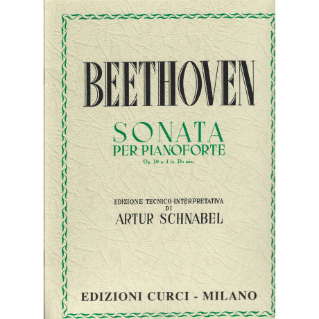 Beethoven - Sonata op. 10, n. 1 in Do min. Per Pianoforte