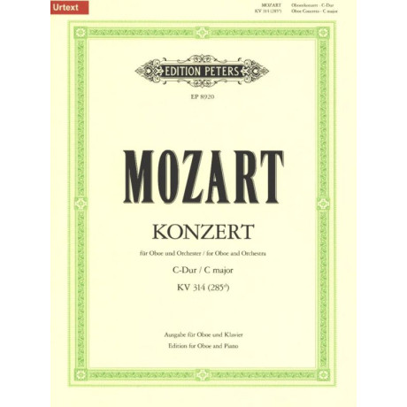 Mozart - Concerto K 314 in Do Maggiore per Oboe e Pf.