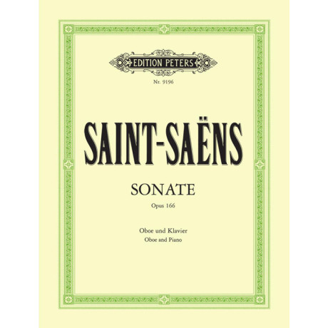 Saint-Saens  - Sonata Op.166 per Oboe e Piano