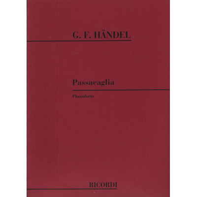 Handel - Passacaglia Per Pianoforte