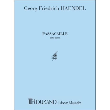 Handel - Passacaglia Per Pianoforte