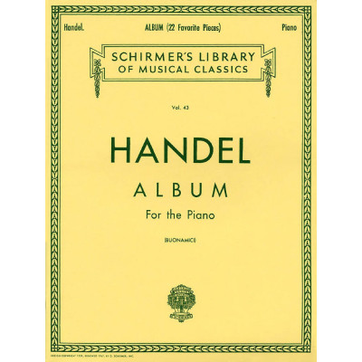 Handel - Album For The Piano