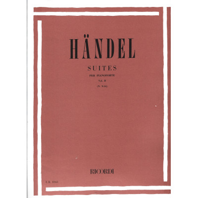 Handel - Suites Per Pianoforte Vol.2