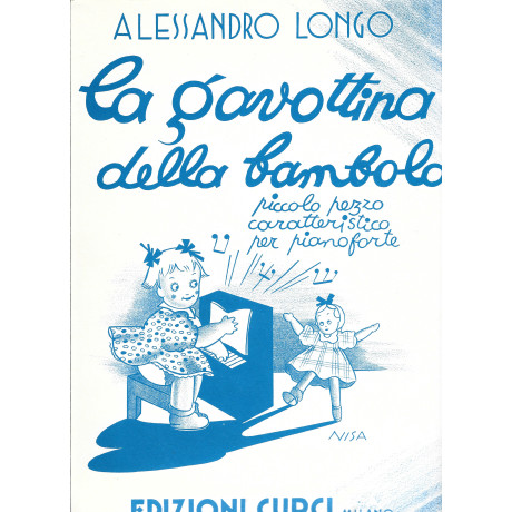 Longo - La Gavottina Della Bambola Per Pianoforte