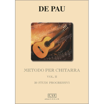 Alessandro De Pau - Metodo per chitarra - Volume 2 (con CD)