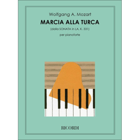 Mozart - Marcia alla Turca Piano solo (from Sonata KV 331) Per Pianoforte