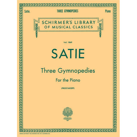 Satie - 3 Gymnopedies for Piano