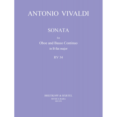Vivaldi - Sonata in Sib RV34 per Oboe e Piano