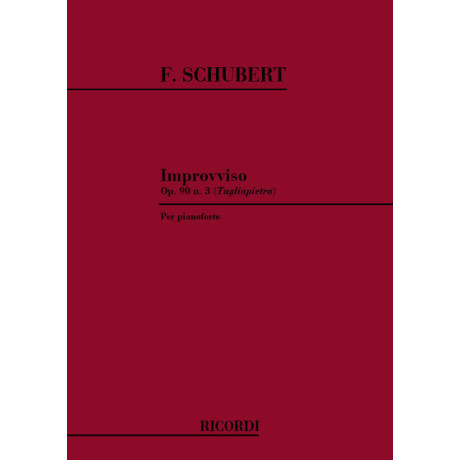 Schubert - Improvvisi Op. 90 D. 899: N. 3 Per Pianoforte