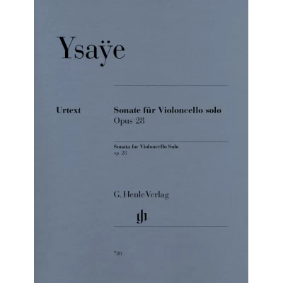 Eugène Ysaÿe - Sonata for violoncello op. 28