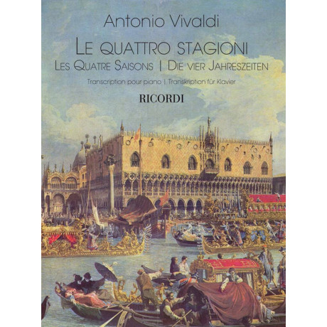 Vivaldi - Les Quatre Saisons - Die Vier Jahreszeiten For Piano