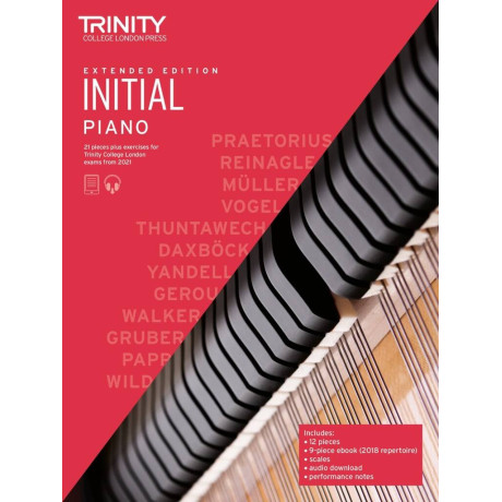 Trinity - Piano Exam Pieces & Exercises 2021 Initial Ext Ed