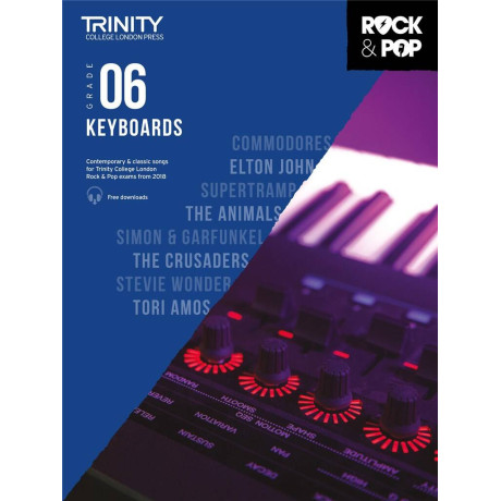 Trinity - Trinity Rock & Pop Keyboards Grade 6