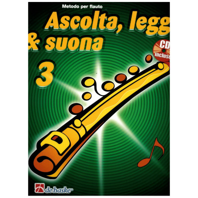 Ascolta, leggi & suona 3 Flauto con CD