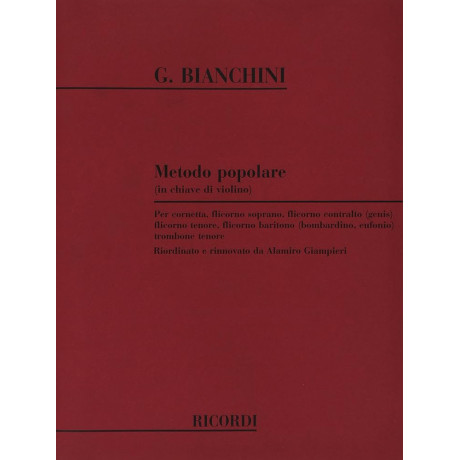 Bianchini - Metodo Popolare in Chiave di Violino