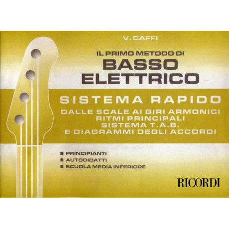 Caffi - Il Primo Metodo Di Basso Elettrico
