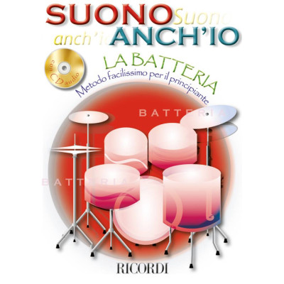 Suono Anch'Io: La Batteria Con CD