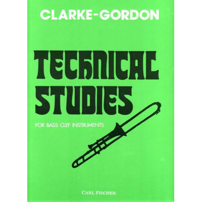 Clarke - Gordon  -  Studi Tecnici per Trombone