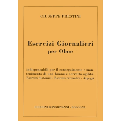 Prestini - Daily exercises for Oboe