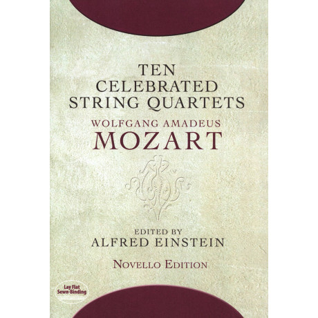 Mozart - Ten Celebrated String Quartets Score