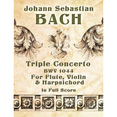 Bach - Triple Concerto BWV 1044 In Full Score
