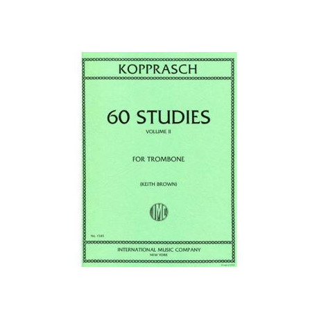Kopprasch - 60 Studi Vol.2 per Trombone