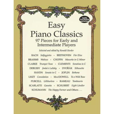 Easy Piano Classics 97 Pieces For Early