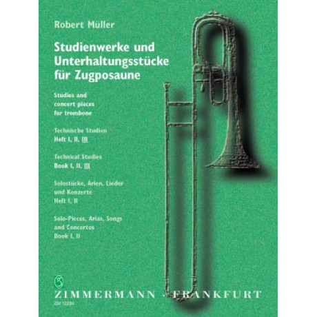 Müller R. - Studi e pezzi da concerto per trombone - Volume 3