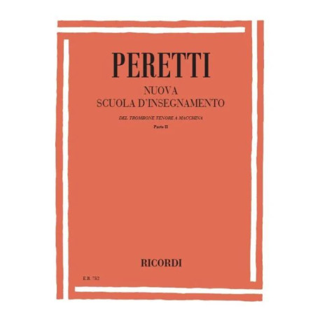 Peretti - Metodo per Trombone Tenore Vol.2