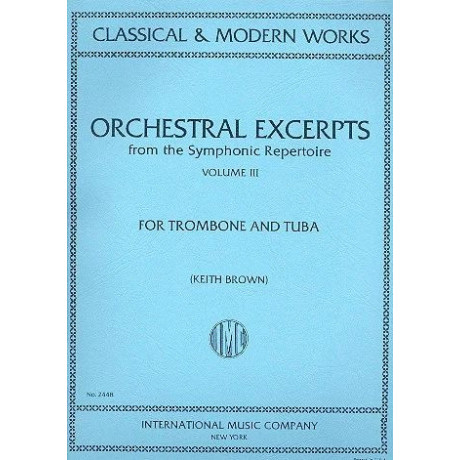 copy of Pezzi Orchestrali di Aut.Classici e moderni per Trombone