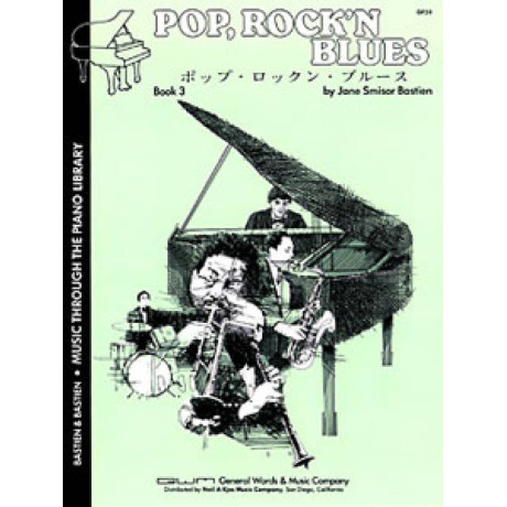 Bastien - Pop Rock & Blues 3 For Piano