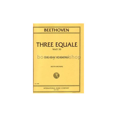 Beethoven - Three Equale WoO 30 per 4 Tromboni