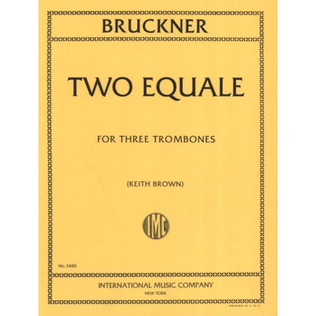 Bruckner - Two Equale per 3 Tromboni