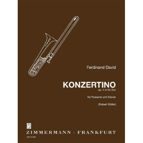 David - Concertino Op.4 in Mib per Trombone e Piano