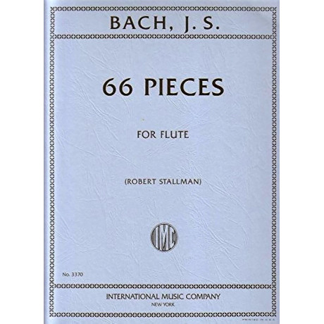 Johann Sebastian Bach - 66 Pieces for Flute