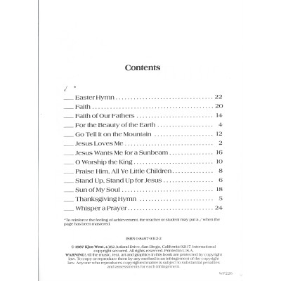 copy of Bastien - Pop Rock & Blues 1 For Piano