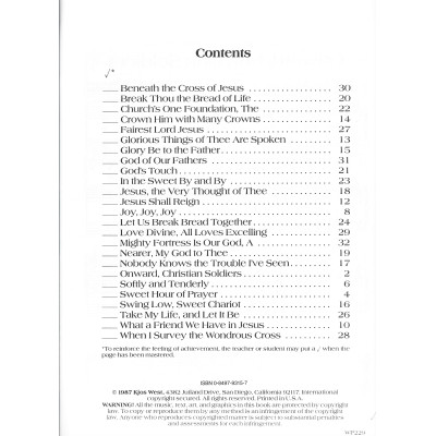 Bastien - Popular Hymns - Level 3