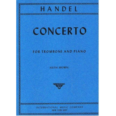 Handel - Concerto in Fa Minore per Trombone e Piano